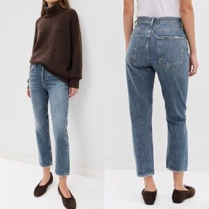 Agolde Riley button fly slim jeans